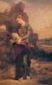 Thrace portant la tête d’Orphée sur sa lyre 1865 symbolisme Gustave Moreau